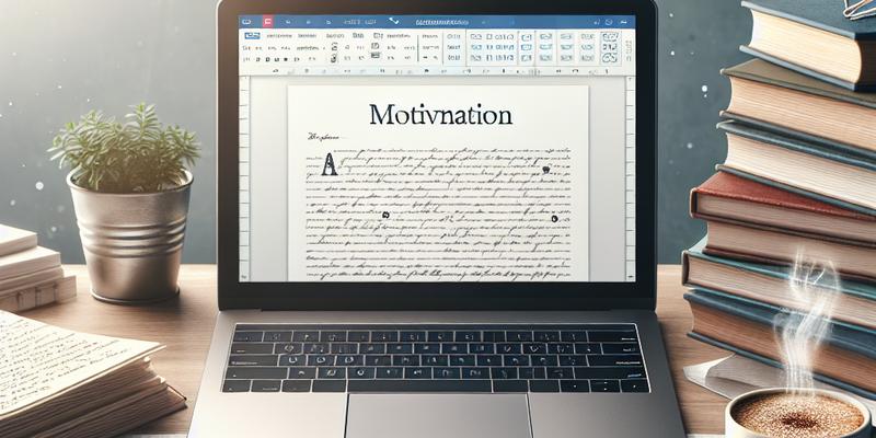 Lettre de Motivation Double Licence Maths Physique : Comment Faire ?