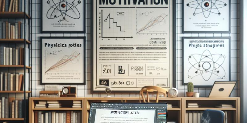 Lettre de Motivation Licence Physique : Conseils et Exemples